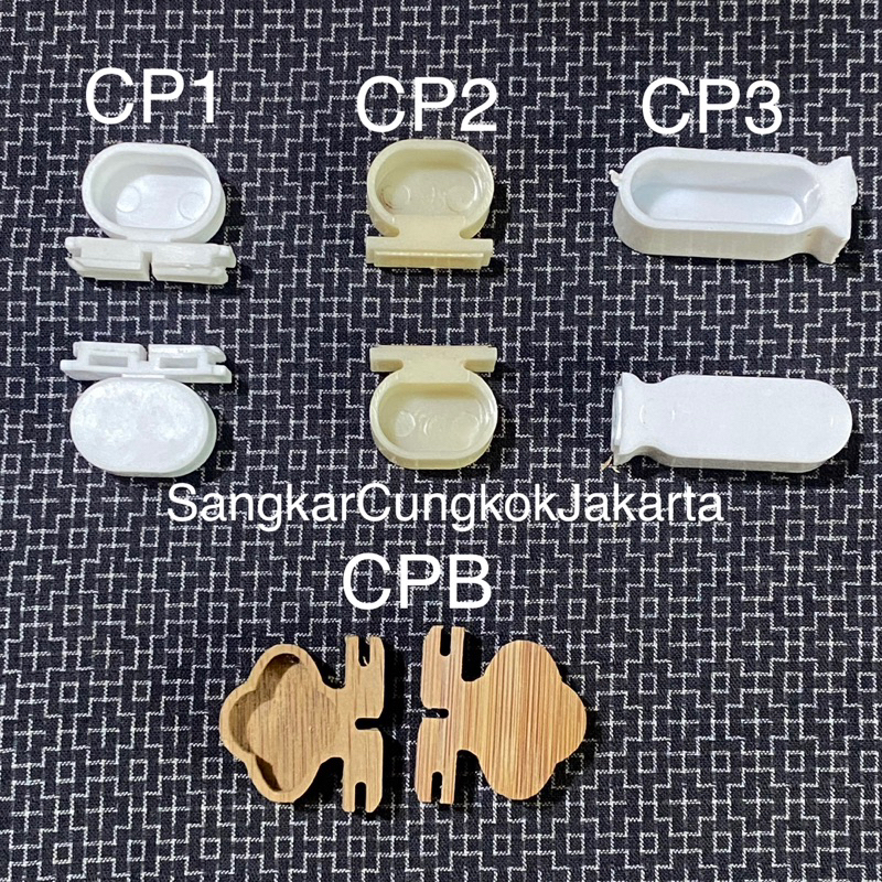 Cepuk Plastik Aksesoris Sangkar Cungkok Burung Kecil Pleci Kolibri Sogon
