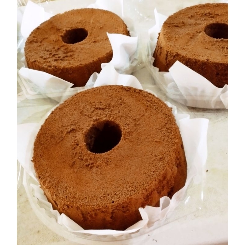 

chiffon sifon cake cokelat coklat chocolate/ homemade/ BOLU KEMUNING