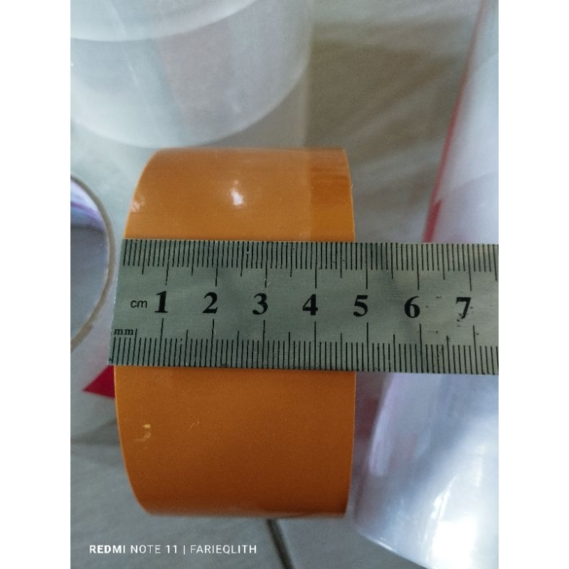 

lakban 48mm / 90y coklat bening morning star murah