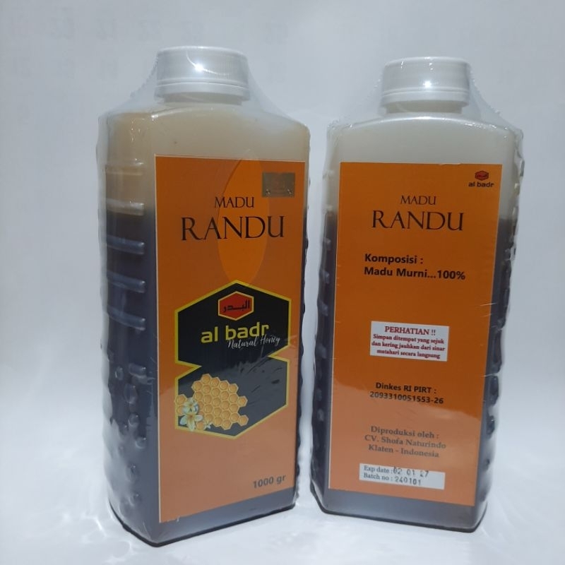 

Madu Randu 1 kg al badr Madu Murni Randu 1000 grm