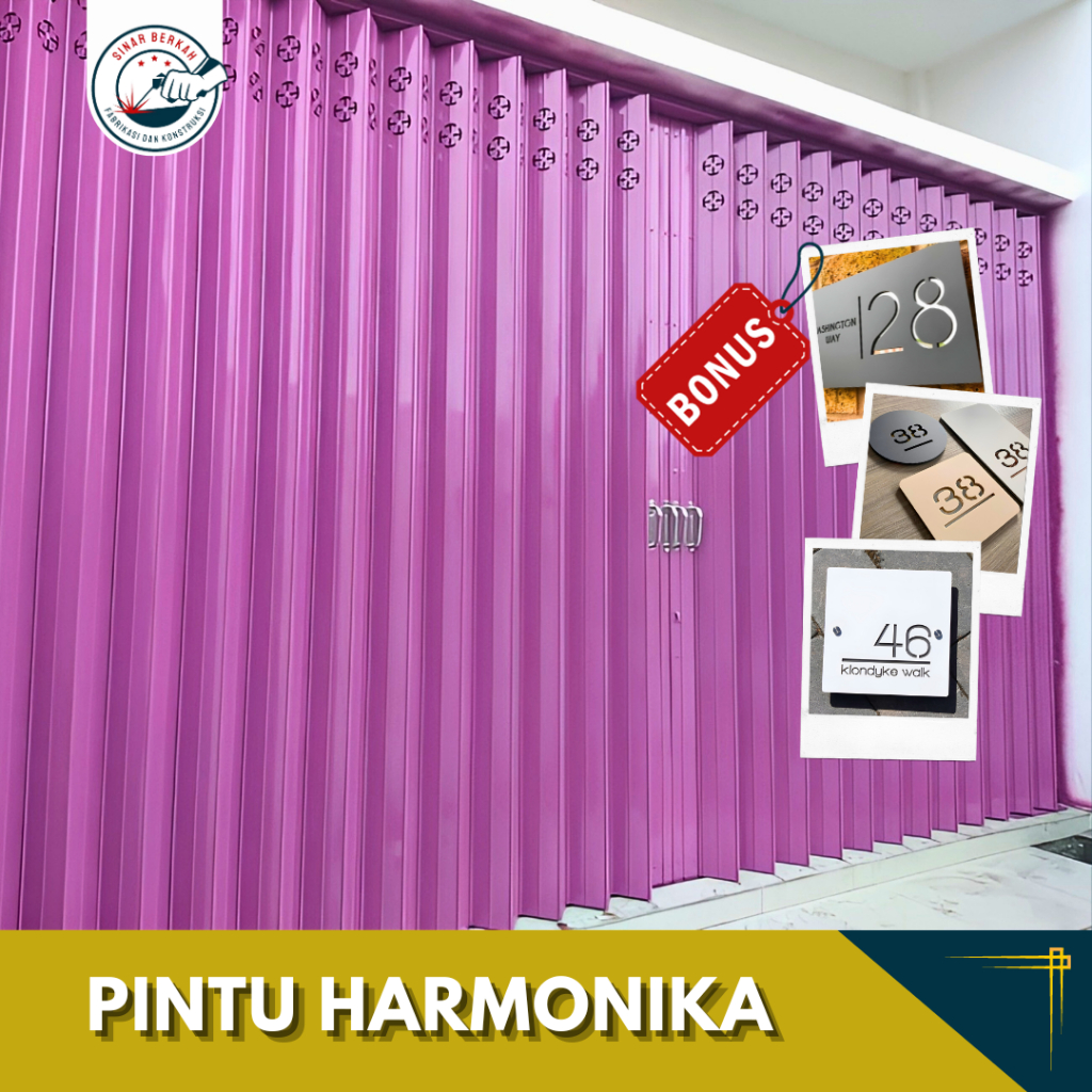 Folding Gate - Rolling Door - Pintu Harmonika