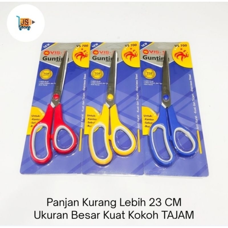 

Gunting Jumbo 23 Cm 9 Inch Tajam Kokoh Kuat / Gunting Super Besar 9inch Tajam