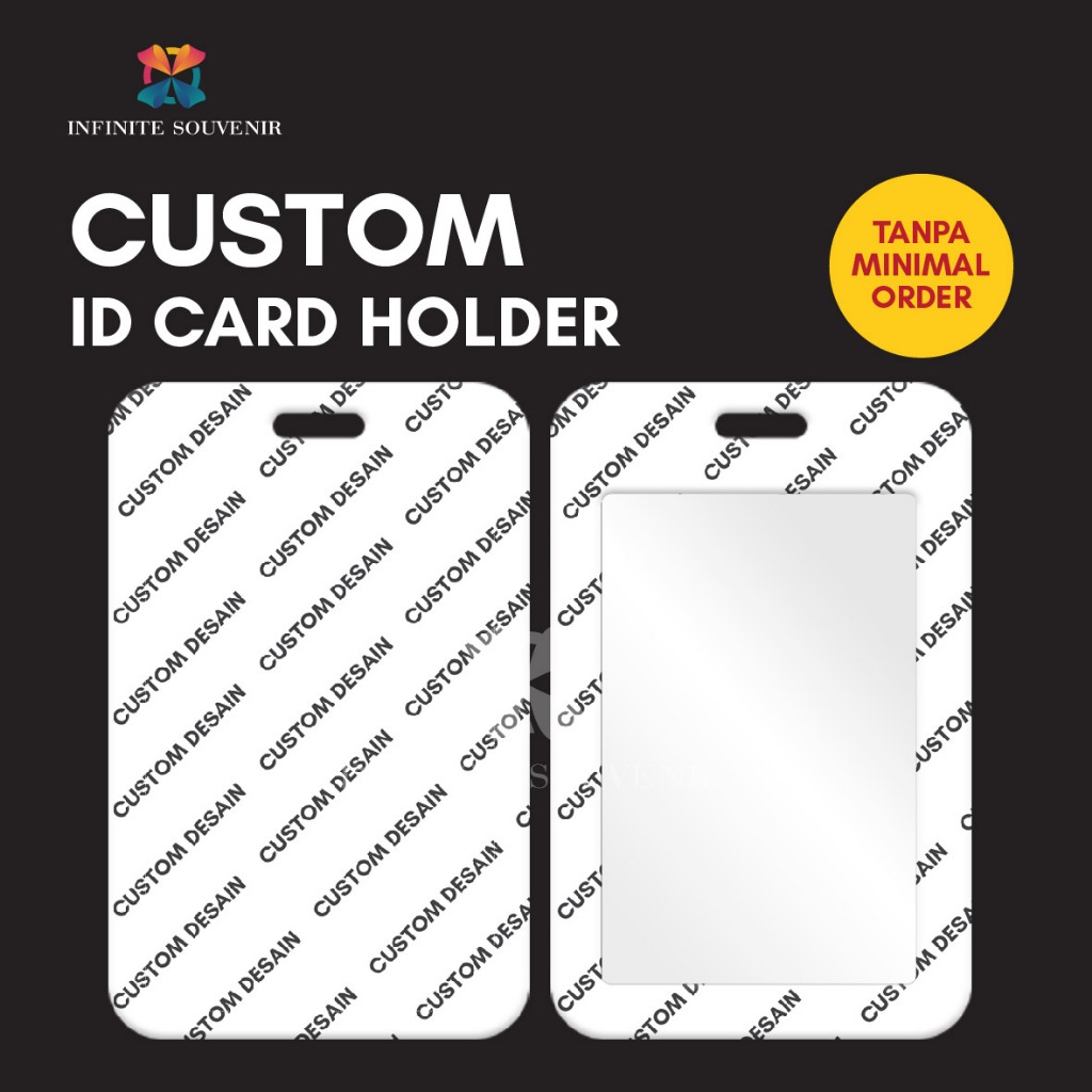 

(N010) CUSTOM ID CARD COMPANY / PERUSAHAAN / CETAK ID CARD GAMBAR SENDIRI / CARD HOLDER PHOTOCARD / TEMPAT KARTU AKSES / BISA UNTUK 2 KARTU / CUSTOM CARD HOLDER KPOP