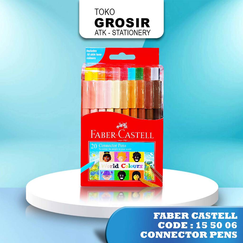 

Faber Castell - Connector Pen Special Edition Worldcolour - 20 Warna