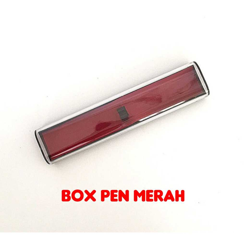 

BOX PEN MERAH I Tempat Pulpen I Kotak Pulpen I Box Bollpoint Souvenir I Box Pulpen Mika Merah I Box Pen Kado