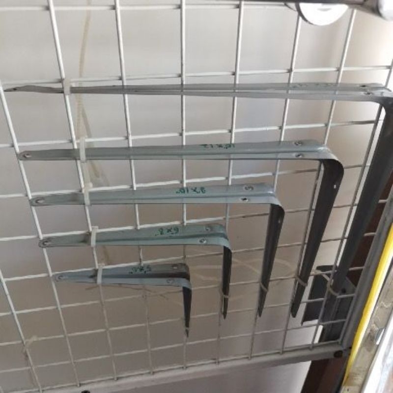 rak siku penahan kayu papan