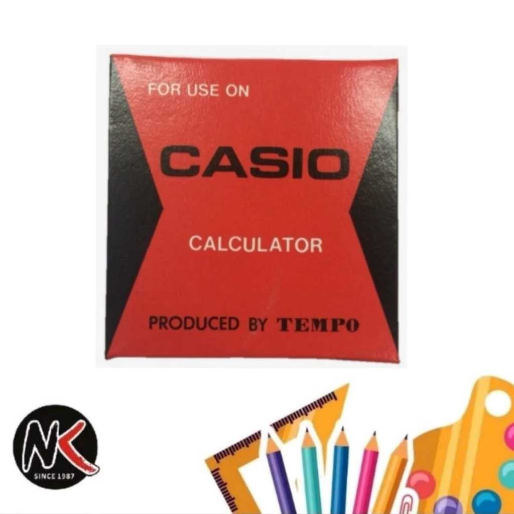 

Pita Calculator/Kalkulator CASIO Kecil