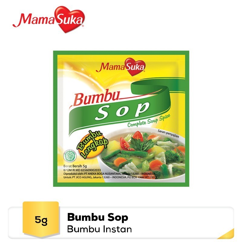 

Mamasuka Bumbu Sop 5gr isi 12 Pcs