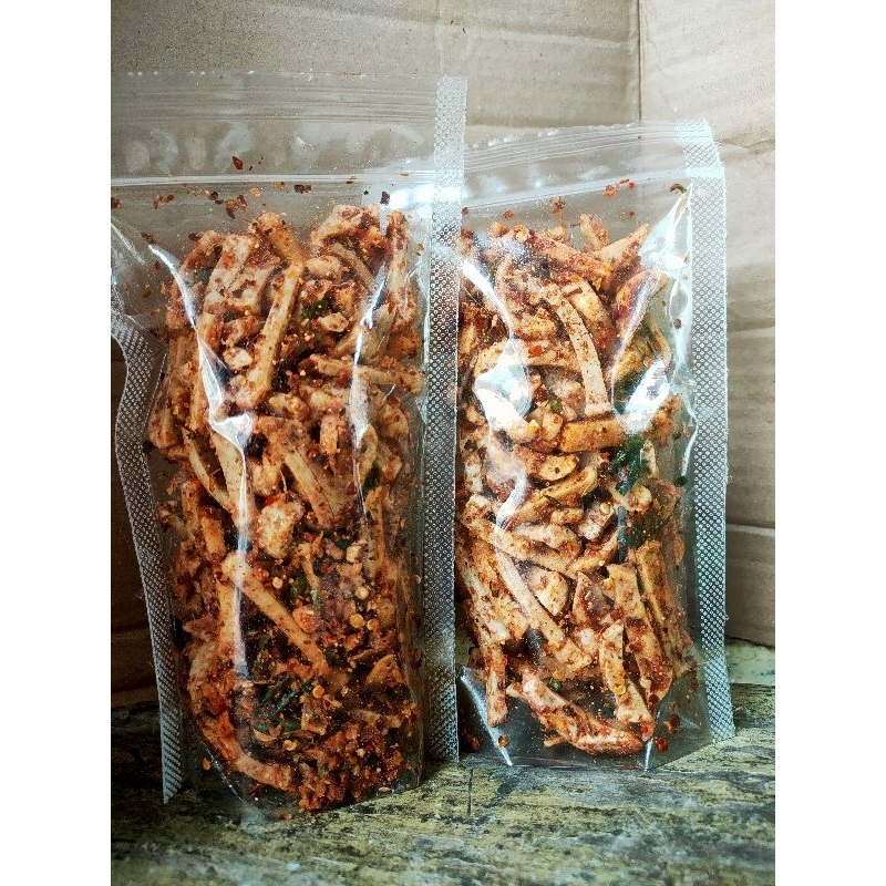 

Basreng pedas daun jeruk