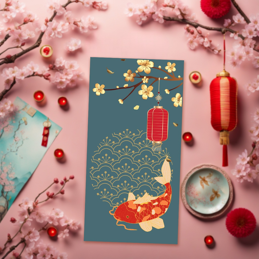 

Amplop Angpao Imlek Elegan dan Mewah Tahun Baru Naga, Ide Kado Lunar New Year 2024