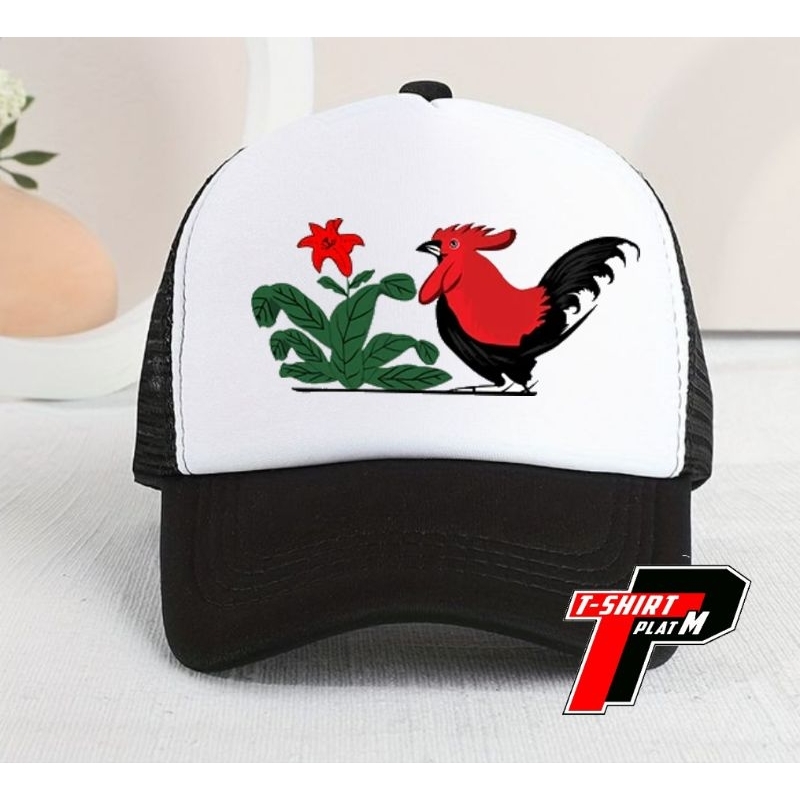 Topi Mangkok Ayam Jago Bisbol