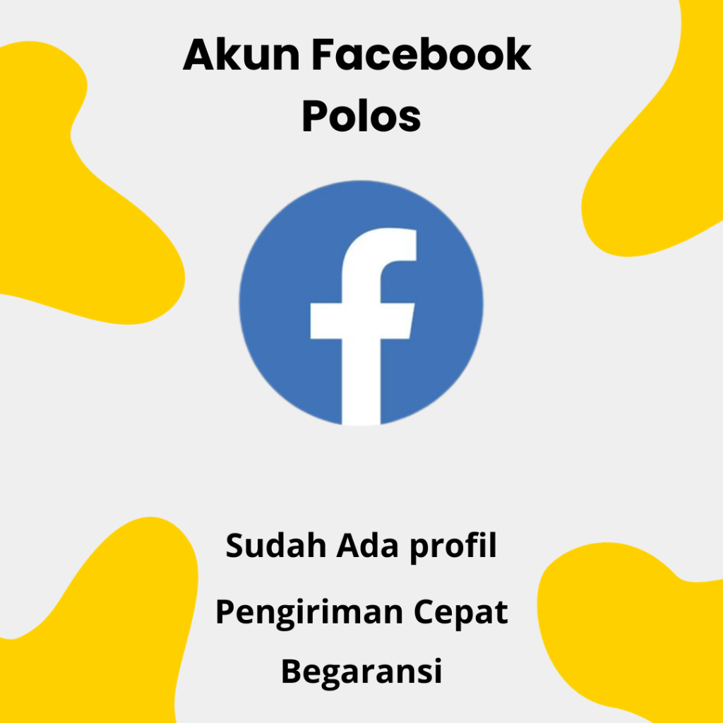 Jual Akun facebook Polos fresh | Fb Polos | Fb Fresh | Aman dan Bergaransi