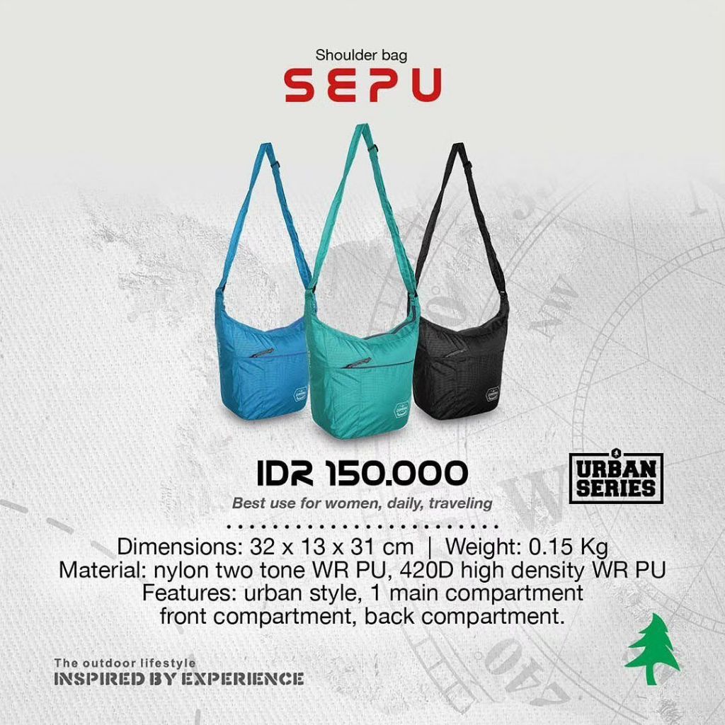 TAS SELEMPANG SEPU CONSINA - TAS SEPU