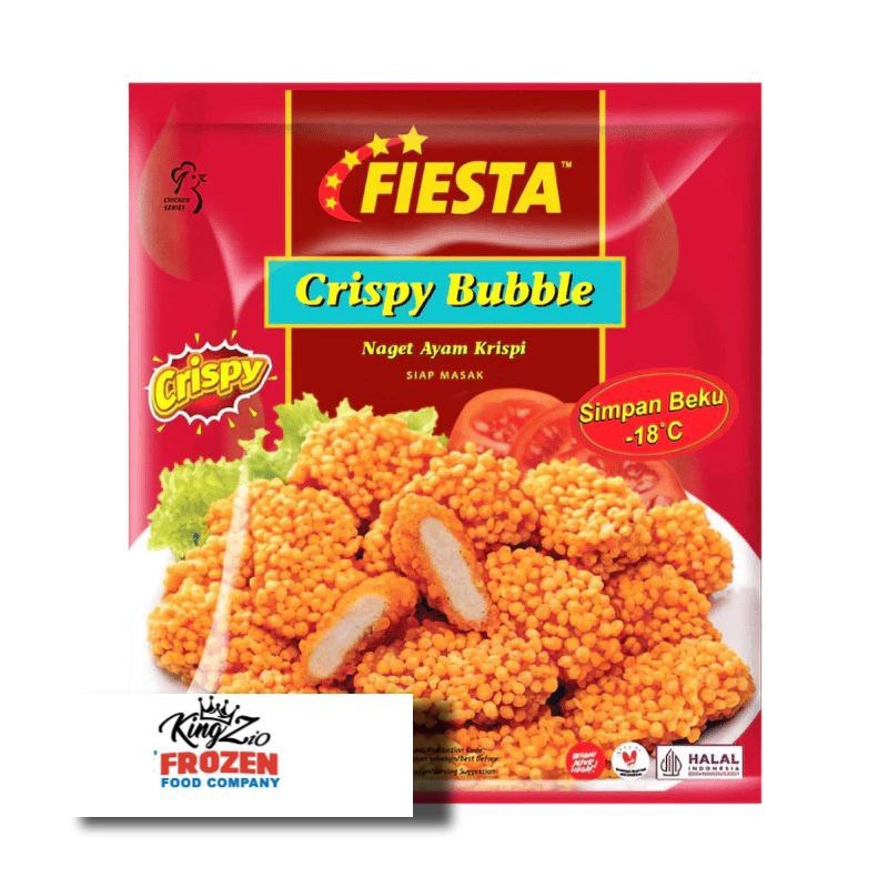 

FIESTA Crispy Bubble Chicken Nugget 500gr
