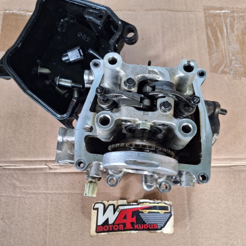BLOK HEAD NOKEN AS PER KLEP PELATUK DEKSEL MESIN ALL NEW VARIO 125 PNP VARIO 125 OLD VARIO 125 ORIGI