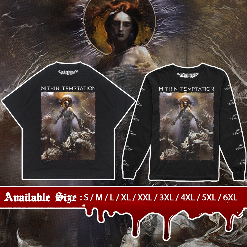 KAOS BAND vader within girl /  KAOS METAL ROCK / TSHIRT BAND  / BIG SIZE METAL S M L  XL XXL 3XL 4XL