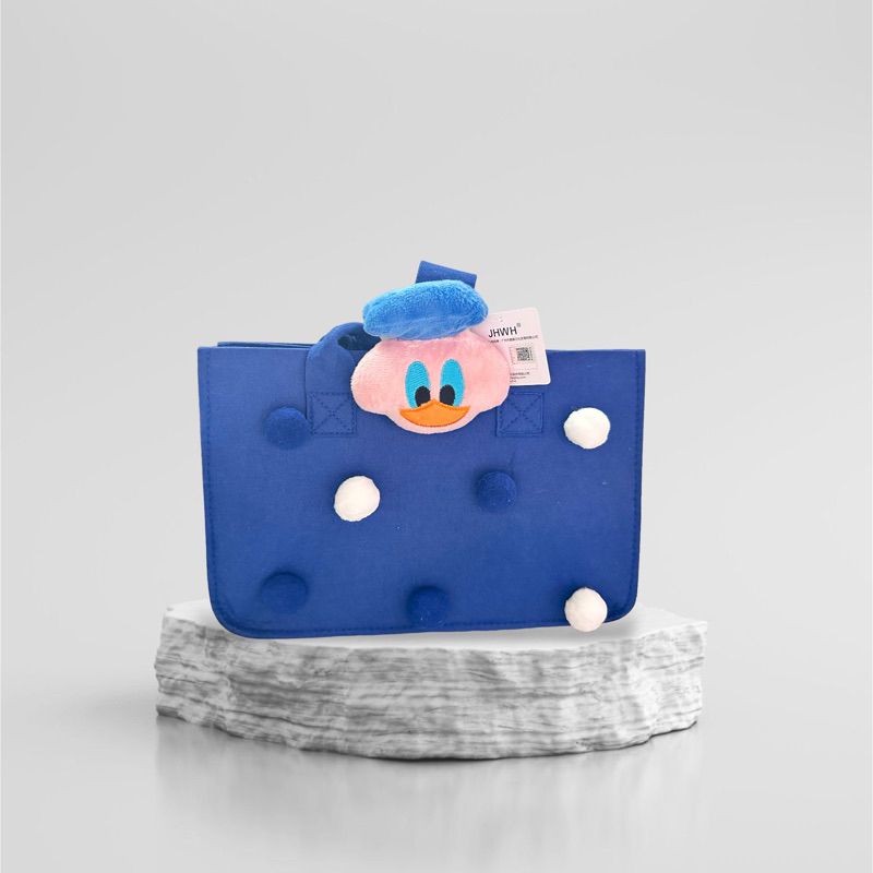 TAS ANAK HANDBAG KARAKTER DONALD DUCK DONAL BEBEK KADO HADIAH ULANG TAHUN