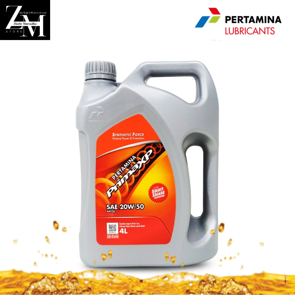 OLI PRIMA XP 20W-50 4 liter Original Pertamina