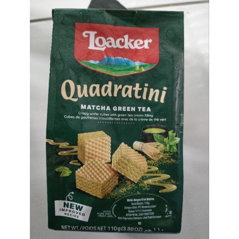 

LOACKER WAFER GREEN TEA