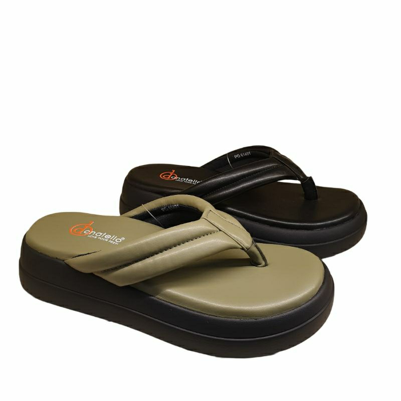 ISM - Sandal Wedges Wanita Donatello/PD.61401 - Sandal Wedges Simple Ringan Wanita