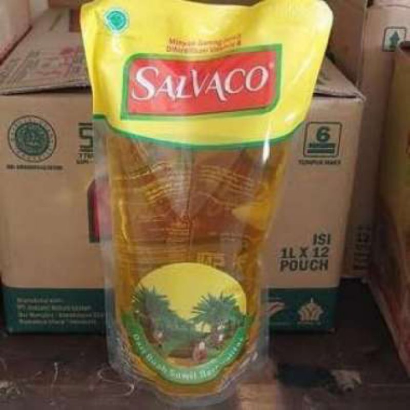 Minyak Goreng SALVACO 1 LITER murah meriah minyak goreng premium