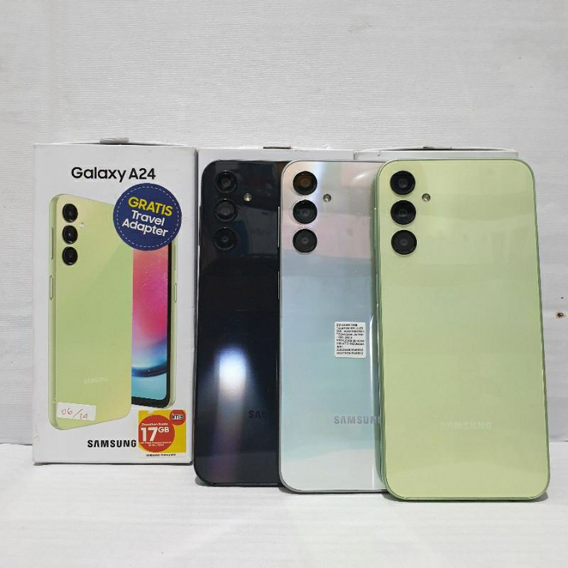 SAMSUNG A24 8/128GB SECOND RESMI