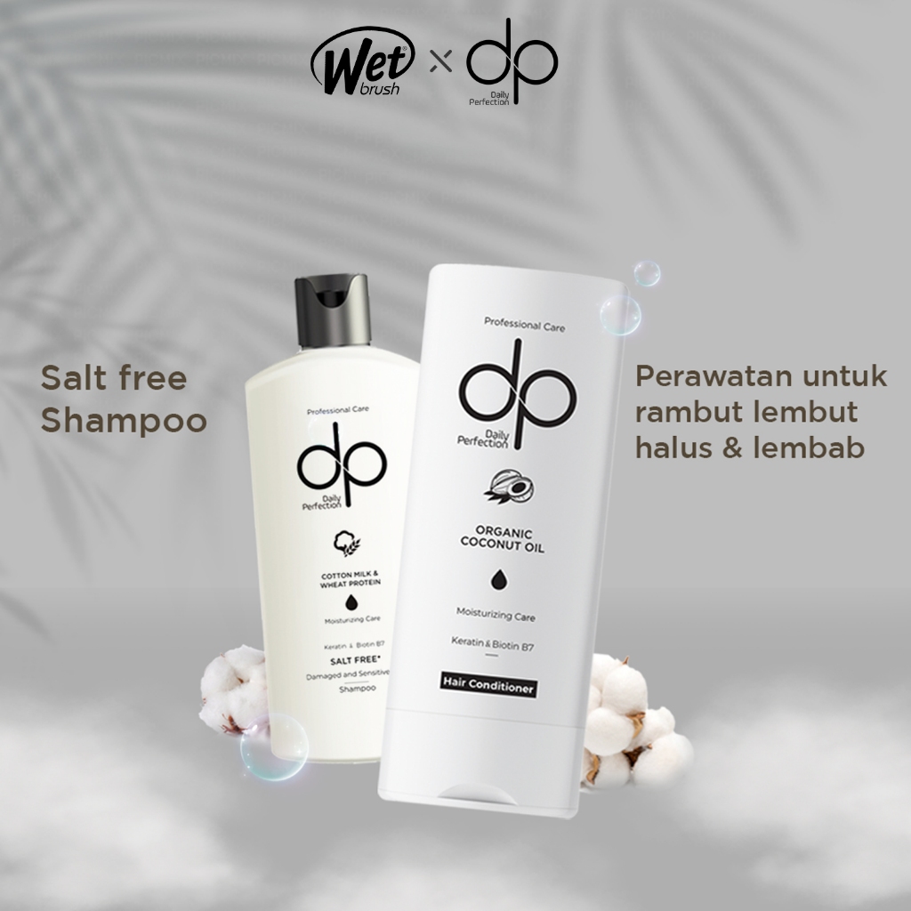 [BUNDLE] DP Daily Perfection Shampoo Moisturizing Care 250 ml + Hair Conditioner Moisturizing Care 3