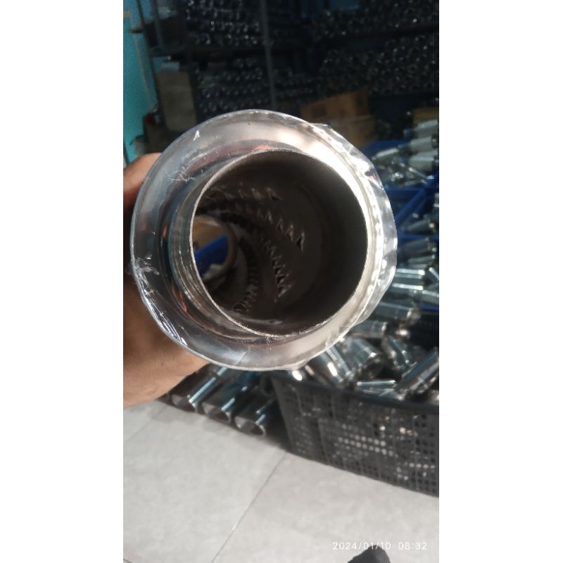 resonator/peredam mobil manual dan matic full stenlis sarangan Scott