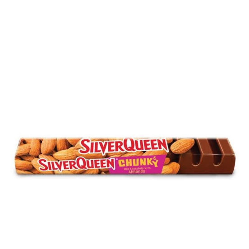 

SilverQueen Chunky Bar Chocolate Almond 95gr