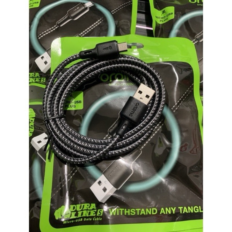 Kabel Data Fast Charging Oraimo DuraLine S OCD-M29N Micro USB 1.5M