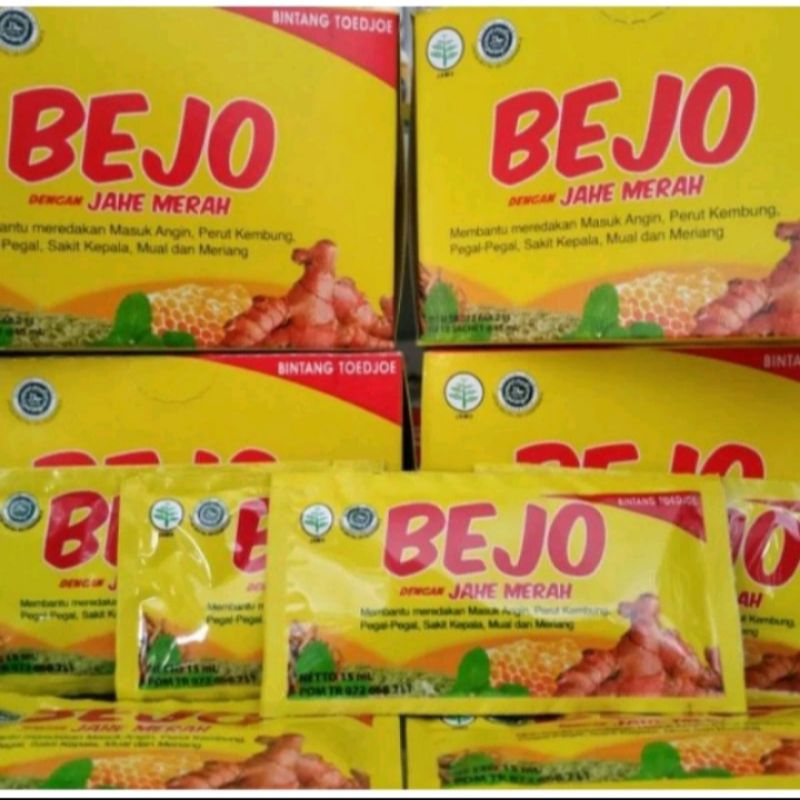 

BEJO JAHE MERAH herbal isi 12
