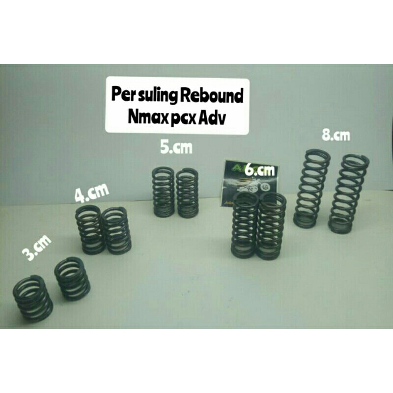 PER SULING REBOUND DOWNSIZE YAMAHA NMAX PCX ADV MACAM-MACAM UKURAN