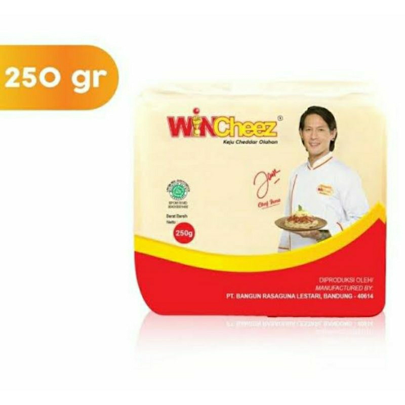 

Wincheez 250 g Keju Parut Olahan Cheddar Cheese Winchez 250g gram Topping Kue