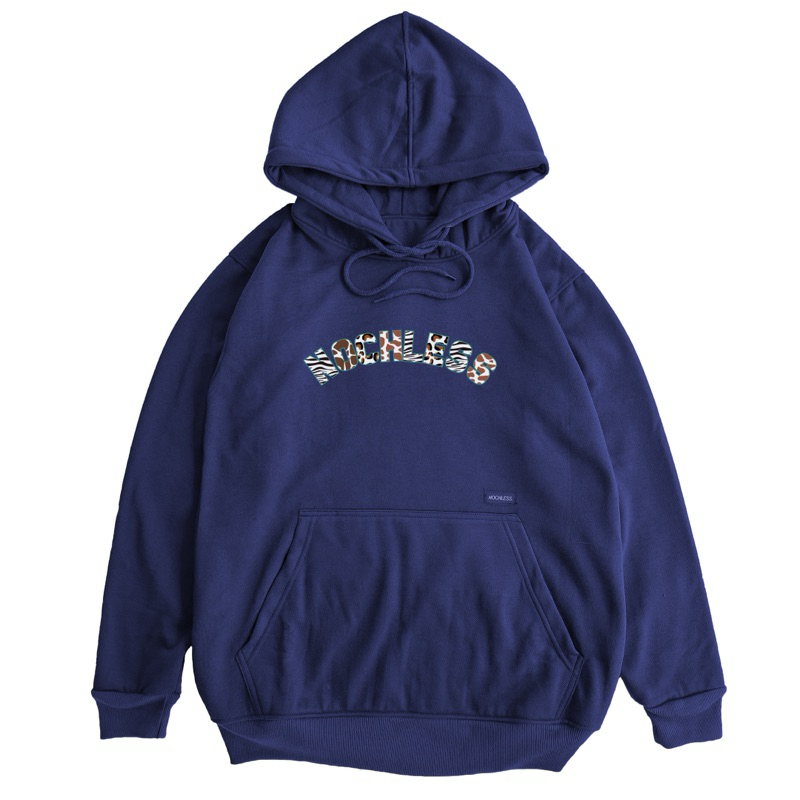NOCHLESS - HOODIE NAVY |  hoodie polos pria wanita size S-XXXL
