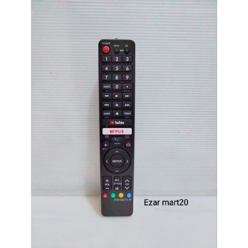 REMOTE TV LCD/LED SHARP ANDROID SMART TV 602
