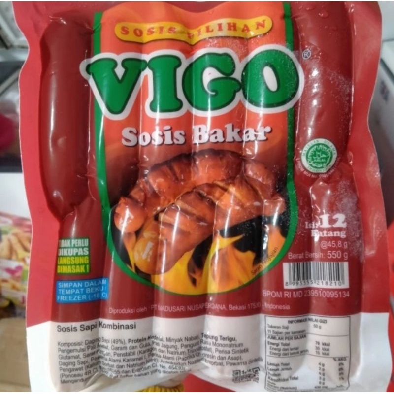 

Sosis VIGO Bakar Ayam isi 12