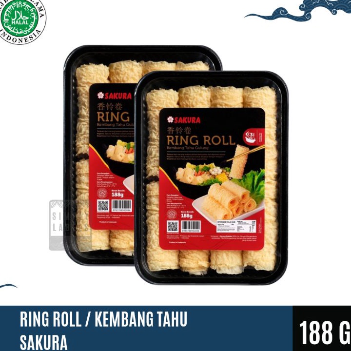 

99 BRANDS FESTIVAL Sakura Ring Roll Kembang Tahu Gulung Steamboat Shabu Halal 188gr