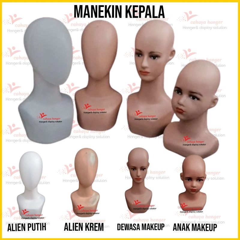 manekin kepala manekin hijab patung kepala