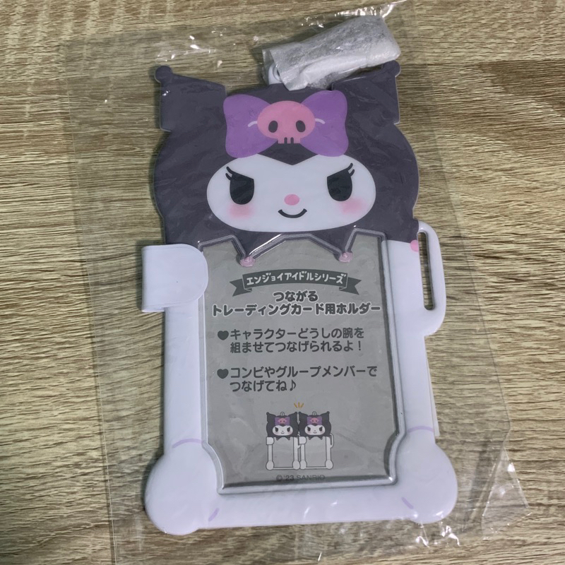 

SANRIO GANDENGAN JAPAN CAHOL CARD HOLDER KUROMI MAGNETIC HOLDING CAHOL KUROMI
