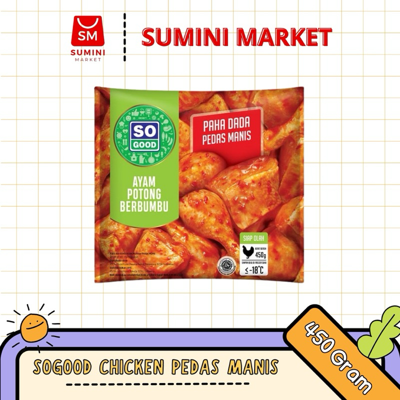 

So Good Chicken Bumbu Pedas Manis (450gram)