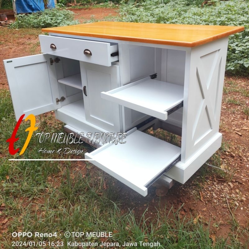 Top Jual Meja Island Table , Meja Dapur, Lemari Dapur