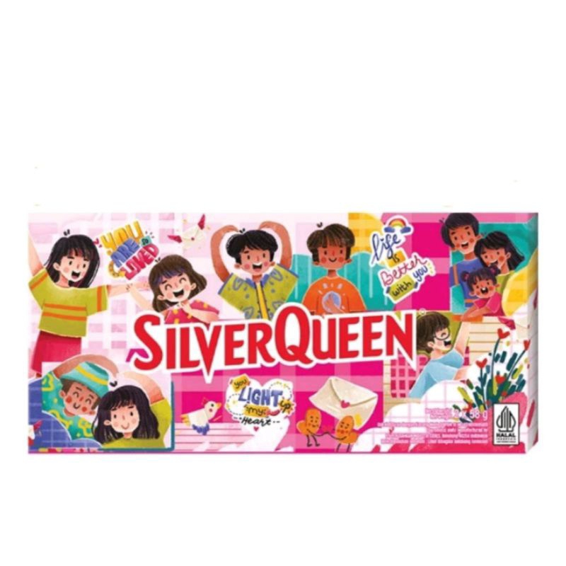 

TERMURAH! Silverqueen Edisi Valentine [isi 2 cokelat]