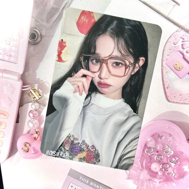wonyoung nerd kacamata ive mine ldsw official photoca