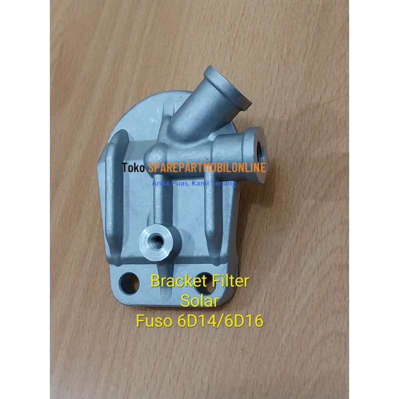 Bracket fuel filter kepala head filter solar mitsubishi fuso 6d14 6d15 6d16 6d31 me035672