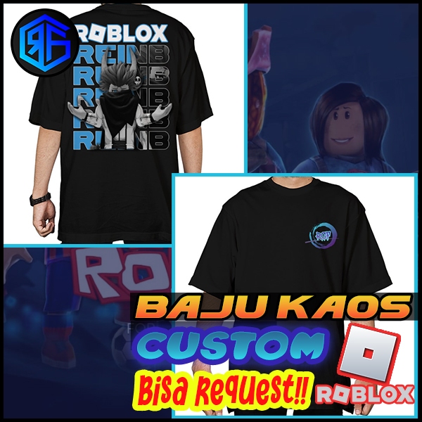 Baju Kaos Distro Roblox Oversize Custom Avatar Roblox 002