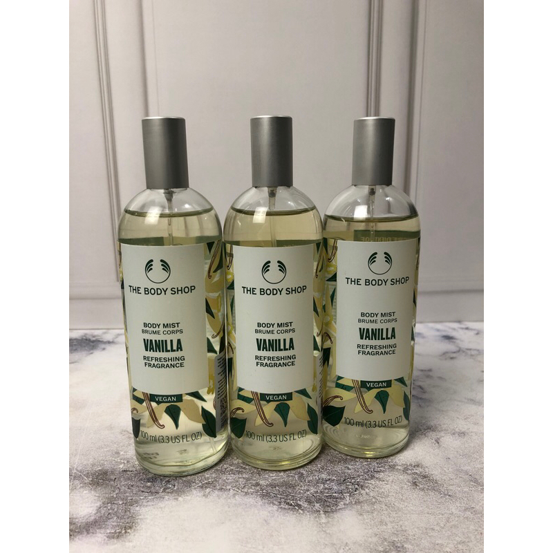 The Body Shop Vanilla Body Mist (Original Sale)