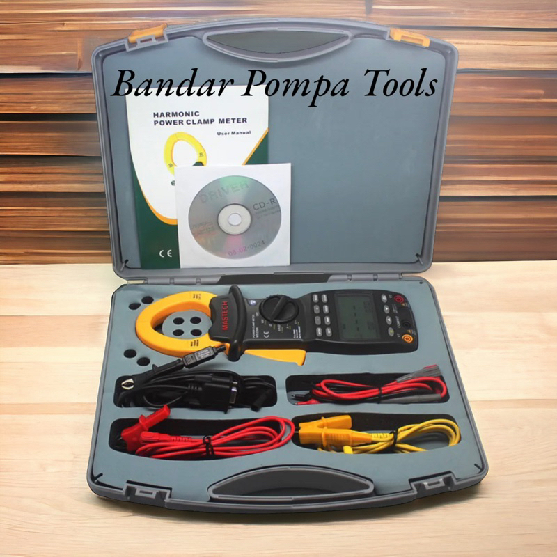 MS2203 Three Phase Power Clamp Meter Mastech Ampere Tang 3 Fas Fase