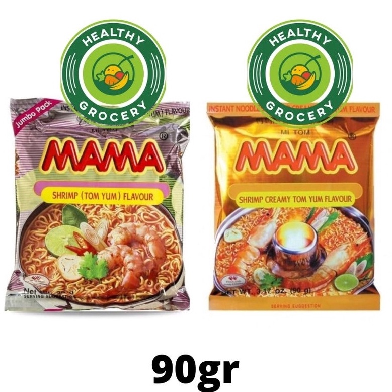 

HYDM9532 TEBUS MURAH Mama Shrimp Creamy Tom Yum Flavour 9gr Mie Instan Rasa Udang