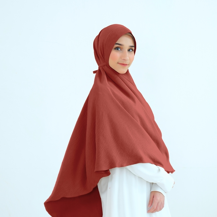 HIJAB BERGO CRINKLE AIRFLOW PED JUMBO XL/ JILBAB BERGO PED CRINKLE XL
