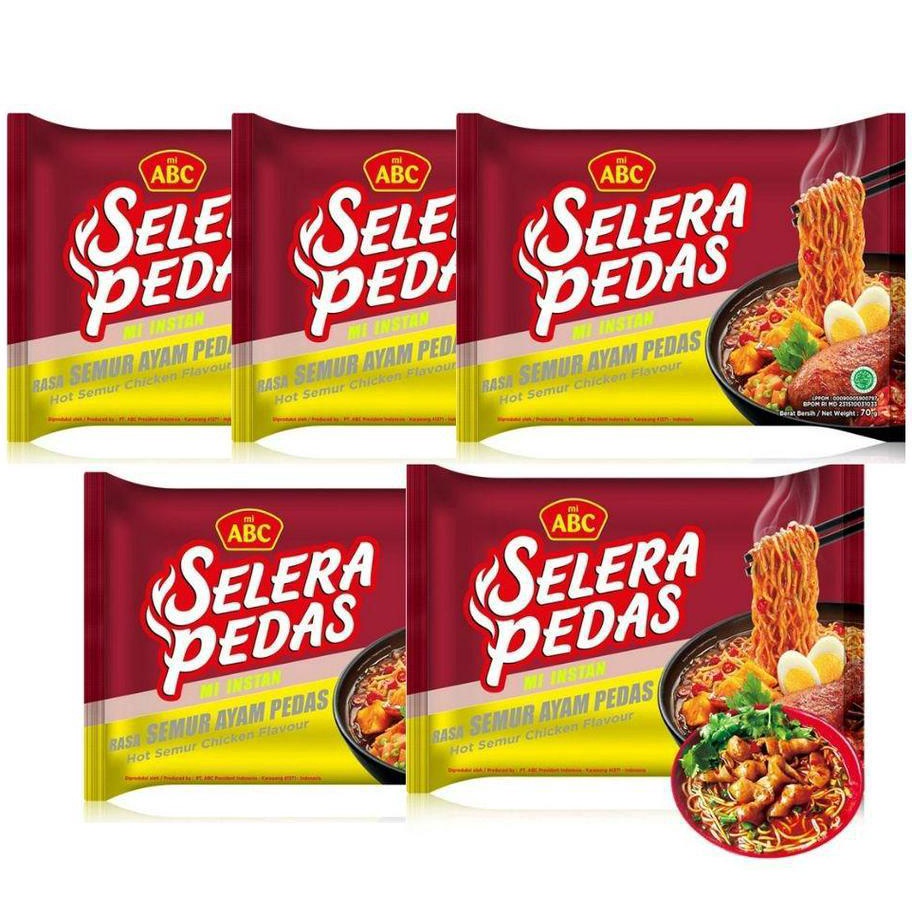 

D2289 ABC Rasa Semur Ayam Pedas 7 gr x 5 Pcs